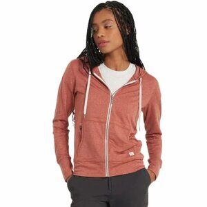 VUORI Cinnamon Heather - Halo Performance Hoodie - Size XS